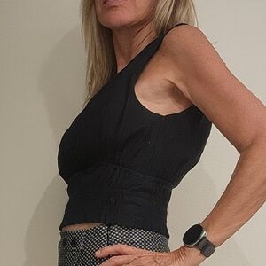 Black and Gray Women's Shorts